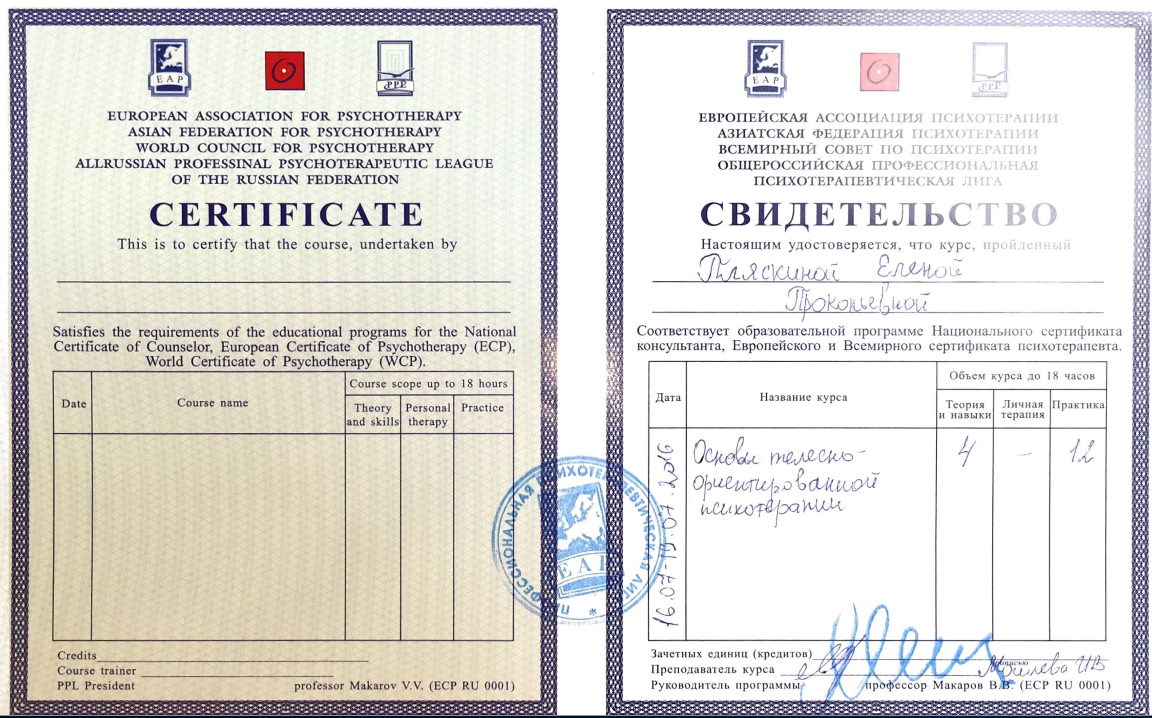 Образование и квалификация 5